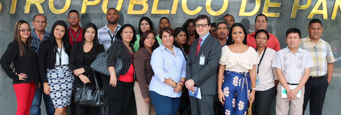 Colaboradores del Órgano Judicial se interesan en el proceso sistematizado del Registro Público de Panamá Colaboradores del Órgano Judicial se interesan en el proceso sistematizado del Registro Público de Panamá